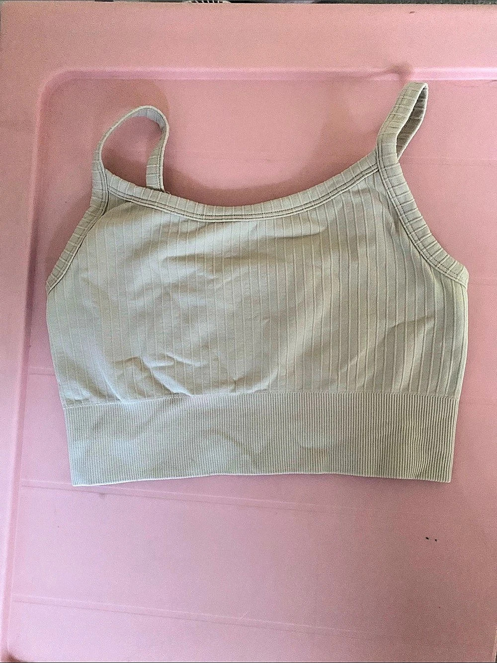 H&M Move mediumSupport Seamless Sports Bra beige Small